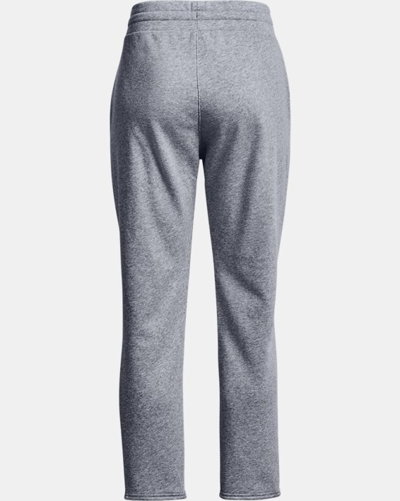 Women's UA Rival Fleece Pants, Gray, pdpMainDesktop image number 5
